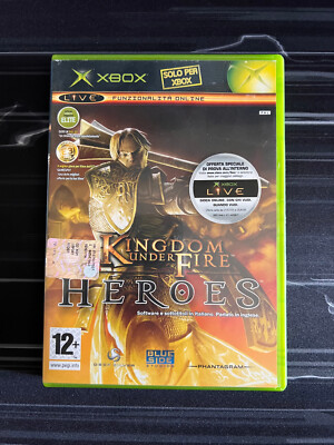 Kingdom Under Fire Heroes Xbox Video Game Deep Silver 2005 PAL ITA