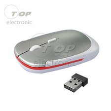 Mouse senza fili 1600 DPI wireless ottico laptop mouse con ricevitore USB per computer
