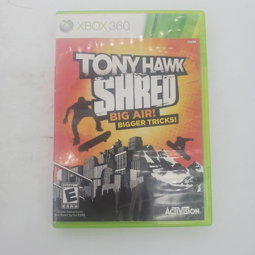 Tony Hawk: Shred - Xbox 360 Game - No Manual & Tested
