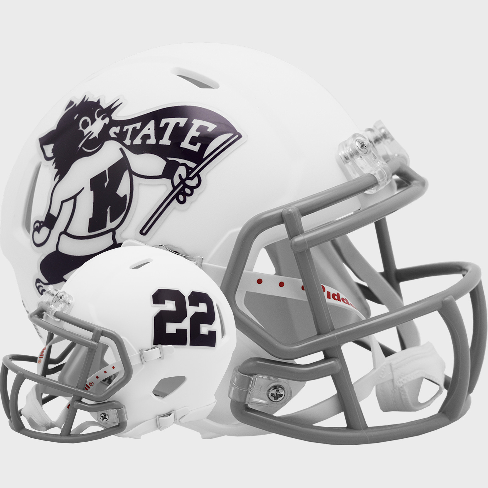 KANSAS STATE WILDCATS NCAA Riddell SPEED Authentic MINI Football Helmet