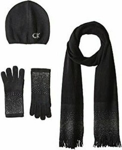 calvin klein 3 piece scarf set