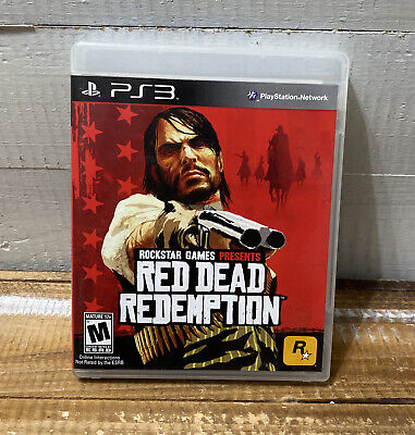 Red Dead Redemption Rockstar Games PS3 Video Game w/ Map and Manual