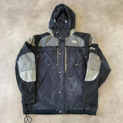 The North Face Steep Tech Jacket Mens Large 90s Extreme Gear Vintage Coat Black
