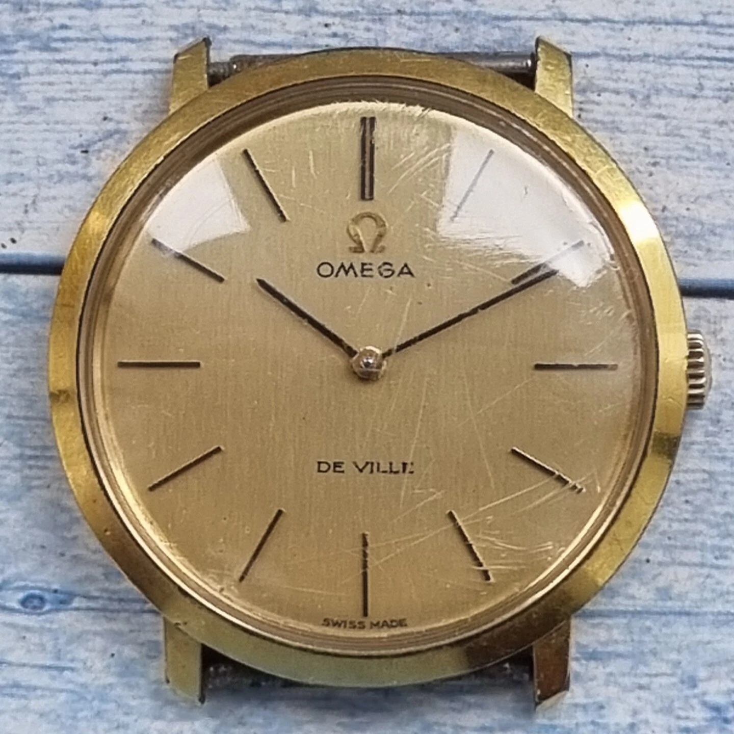 Omega — Vintage Omega De Ville Mens Watch Ref. 111.077