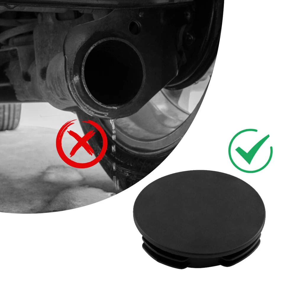 Cubierta de sellos de escape de tubo trasero para Benz Smart Fortwo Forfour W451 2008-2014 Foto 2 de 4