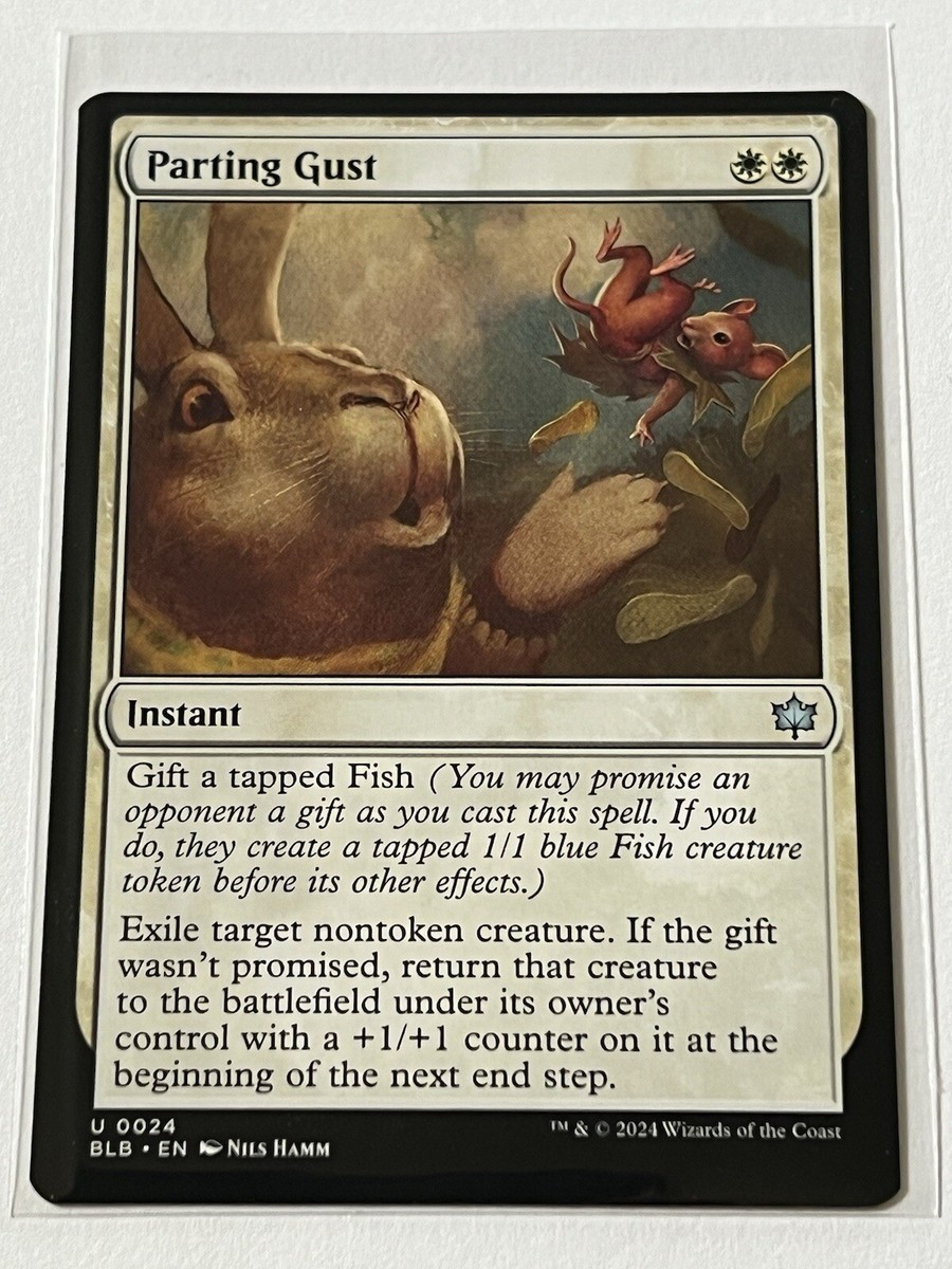 【フルfoil】リベリオン　パウパー MTG Parting Gust 24 MTG Bloomburrow 2024 Mint - 9.0 + Non Foil | eBay