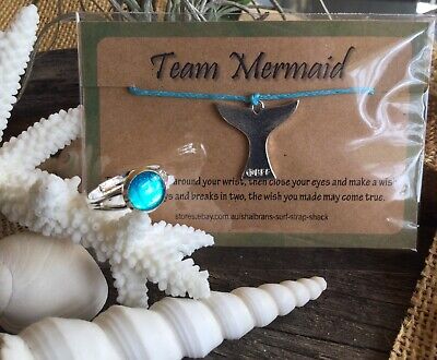 DIY Mako Mermaids Moon Ring