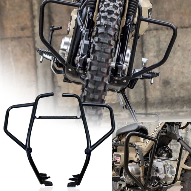 ENGINE GUARD CRASH BAR FRAME PROTECTOR BLACK LH+RH FIT HONDA CT125 CT 125 2021 eBay