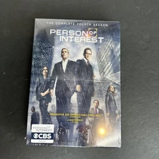 Person of Interest: the Complete Fourth Season (DVD, 2014) - Brand NEW Sealed!