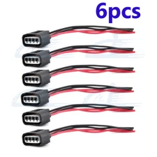 6pcs Ignition Coil Connector Plug Harness for Lexus HS250h Pontiac Vibe Scion tC