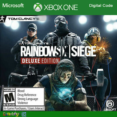 Tom Clancy S Rainbow Six Siege Deluxe Edition Xbox One Key Eu Uk Europe Only Ebay