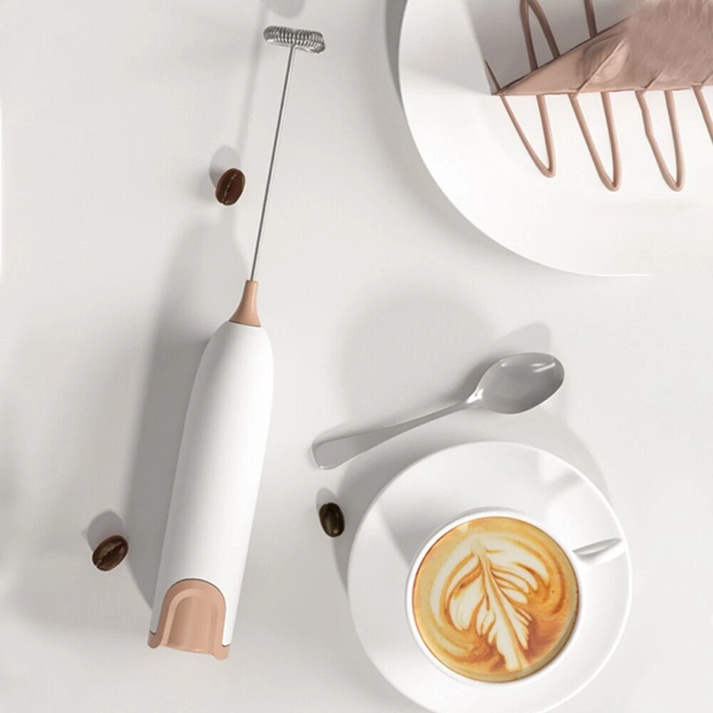 Milk Frother Handheld Mixer Electric Coffee Foamer Egg Beater Cappuccino Stirrer
