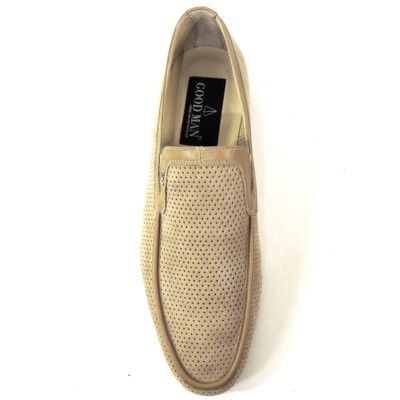 GOODMAN ?? MEN\'S BROWN SUEDE COMFORT SUMMER LOAFERS Goodman | Shoes | Goodman Mens Brown Suede Comfort Summer  main image 3