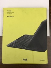 Logitech FOCUS Keyboard Case for iPad Mini 4 Black Missing Key
