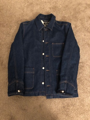 A.P.C. Axel Denim Chore Coat Indigo 