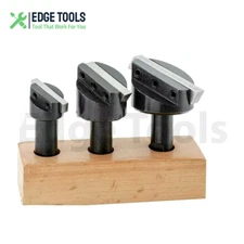 Fly Cutter Set 1/2" Shank 3/4'' To 1-1/2''Cutting Milling Hardened Tool Bit tool