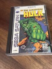 Incredible Hulk: The Pantheon Saga Sega Saturn Complete In Box CIB Great Shape