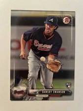 🔥Dansby Swanson 2017 Bowman Baseball Rookie Card RC #57 - Atlanta Braves🔥