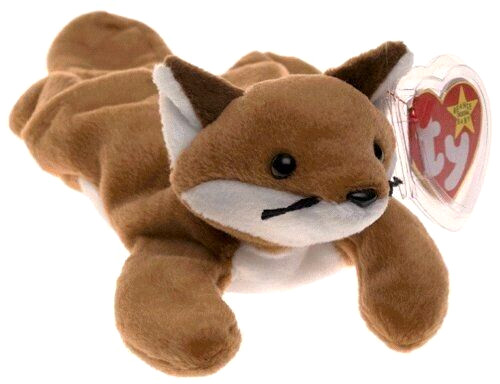 TY BEANIE BABY SLY -  FOX - INDONESIA - MINT CONDITION - RETIRED WITH TAGS