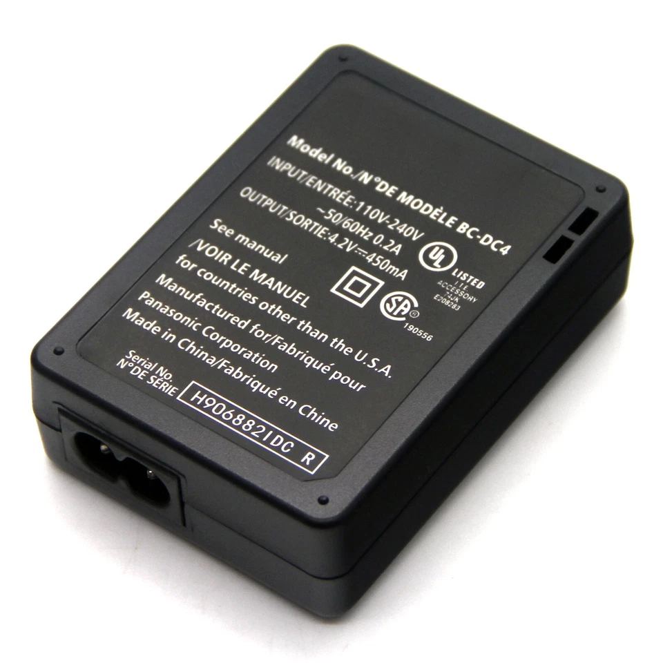 Battery Charger For Leica BP-DC4 BC-DC4 U BC-DC4-E C-LUX1 D-LUX2 D-LUX3 D-LUX4 - Image 3 of 4