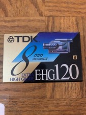 TDK EHG-120 Minute 8mm Cassette