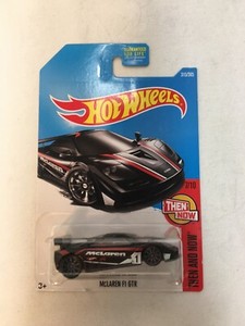 Hot Wheels 17 Mclaren F1 Gtr Black Exotic Race Car Then And Now Rare Htf New Ebay