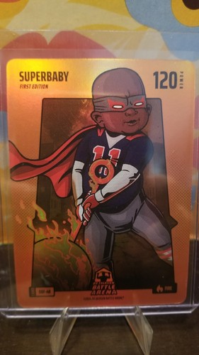 Bo Jackson Battle Arena Superbaby Orange Fire Battlefoil Rafael Devers OBF-48