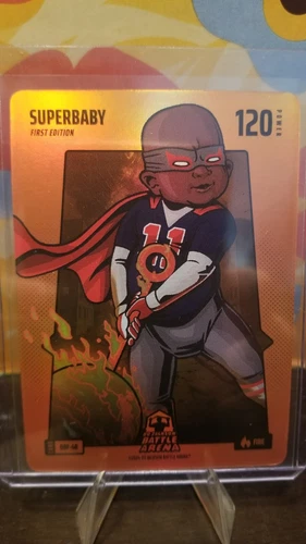 Bo Jackson Battle Arena Superbaby Orange Fire Battlefoil Rafael Devers OBF-48