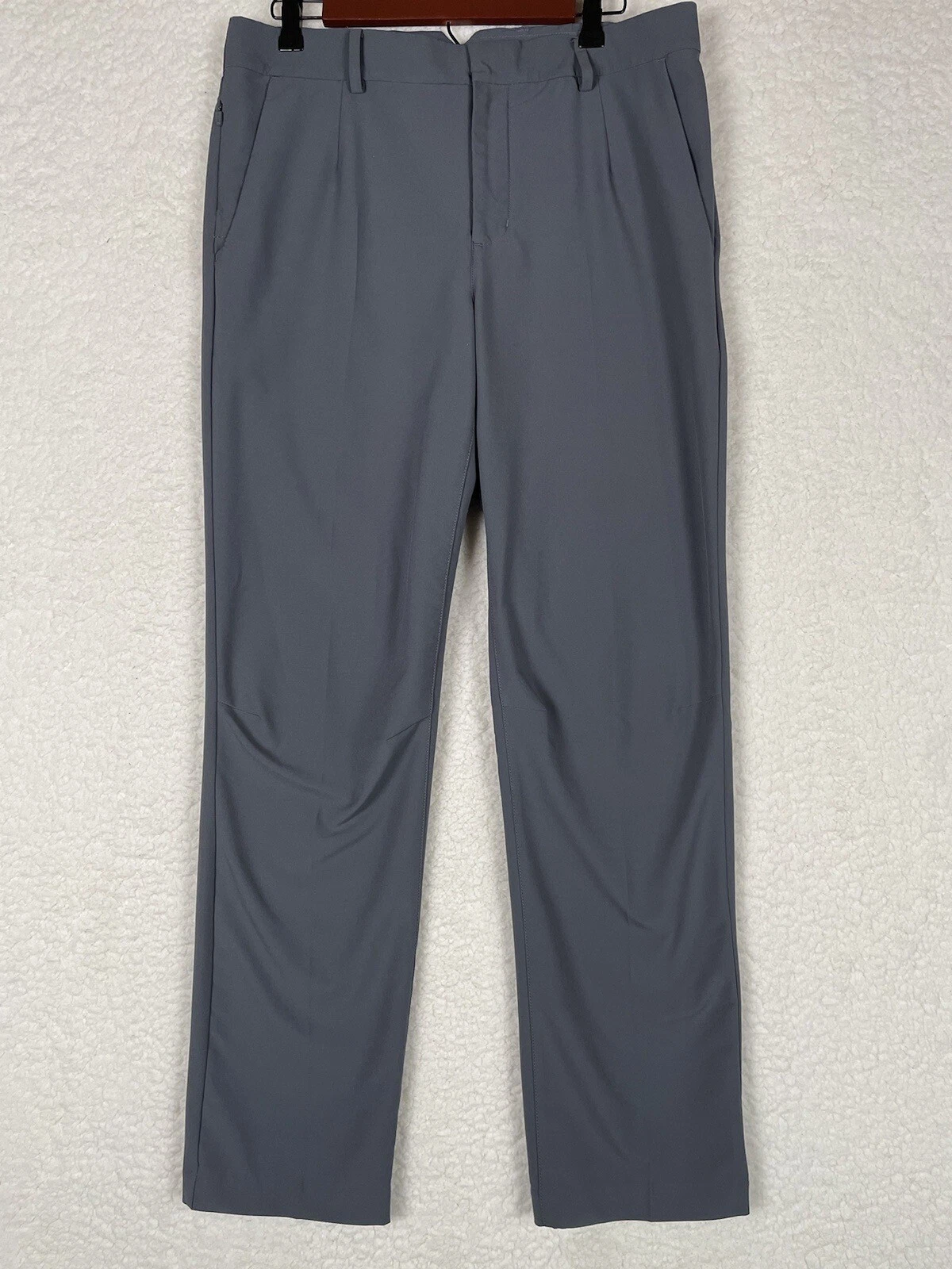 Pantaloni da golf Nike Tiger Woods grigio scuro adaptive fit flessibili 833177 021 taglia 32x32