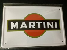 Blechschild 20x30 MARTINI Standart, Reklame-Schild Tin-Poster neu in Folie K1