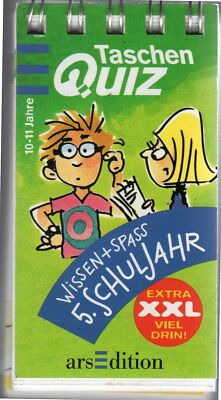 Taschenquiz, Wissen und Spaß, 5. SchuljahrExtra XXL neuwertig