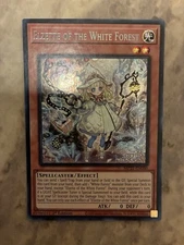 Yugioh! TCG - Elzette of the White Forest - Prismatic Secret Rare - MP25-EN080