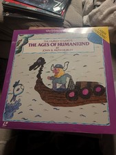 THE AGES OF HUMANKIND SEALED LASERDISC JOHN AND FAITH HUBLEY 1987 DISNEY VIDEO
