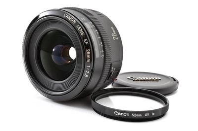 ❀Top MINT❀ Canon EF 28mm f2.8 Wide Angle AF Lens For EF Mount From JAPAN - Image 1 of 4