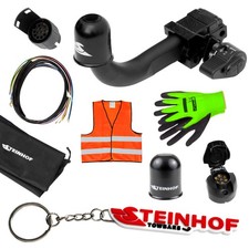 Anhängerkupplung abnehmbar für Opel Meriva 1 A 03-10+ESatz 7pol Kpl.