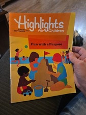 Highlights for Children Magazine September 1981 Vintage