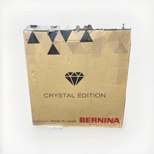BERNINA 590 CRYSTAL EDITION SEWING + QUILTING + EMBROIDERY MACHINE