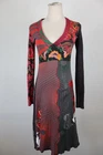 Desigual Long Sleeve Dress Woman Size S Casual Vintage Dress Logo