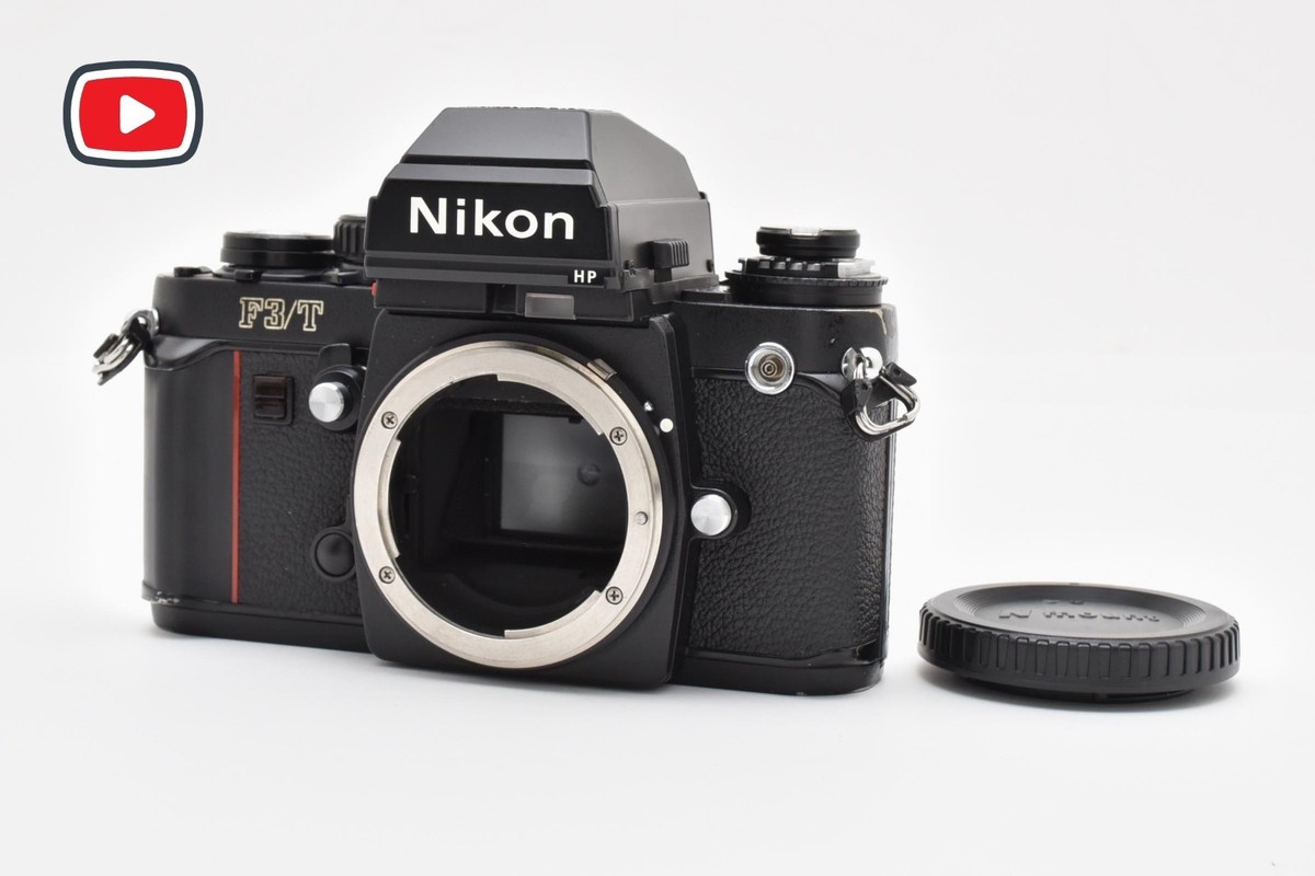 Exc+5] Nikon F3/T HP Titan F3T Black 35mm SLR Film Camera Body 