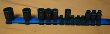 Matco Tools AP15M6V ADV 1/4" Drive 9PC Impact Sockets 4.5-5.5 9-13 15