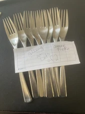 WMF Cromargan DOMUS-BRASILIA Stainless Dinner Forks Sets of 2 Spain 7 5/8 inch