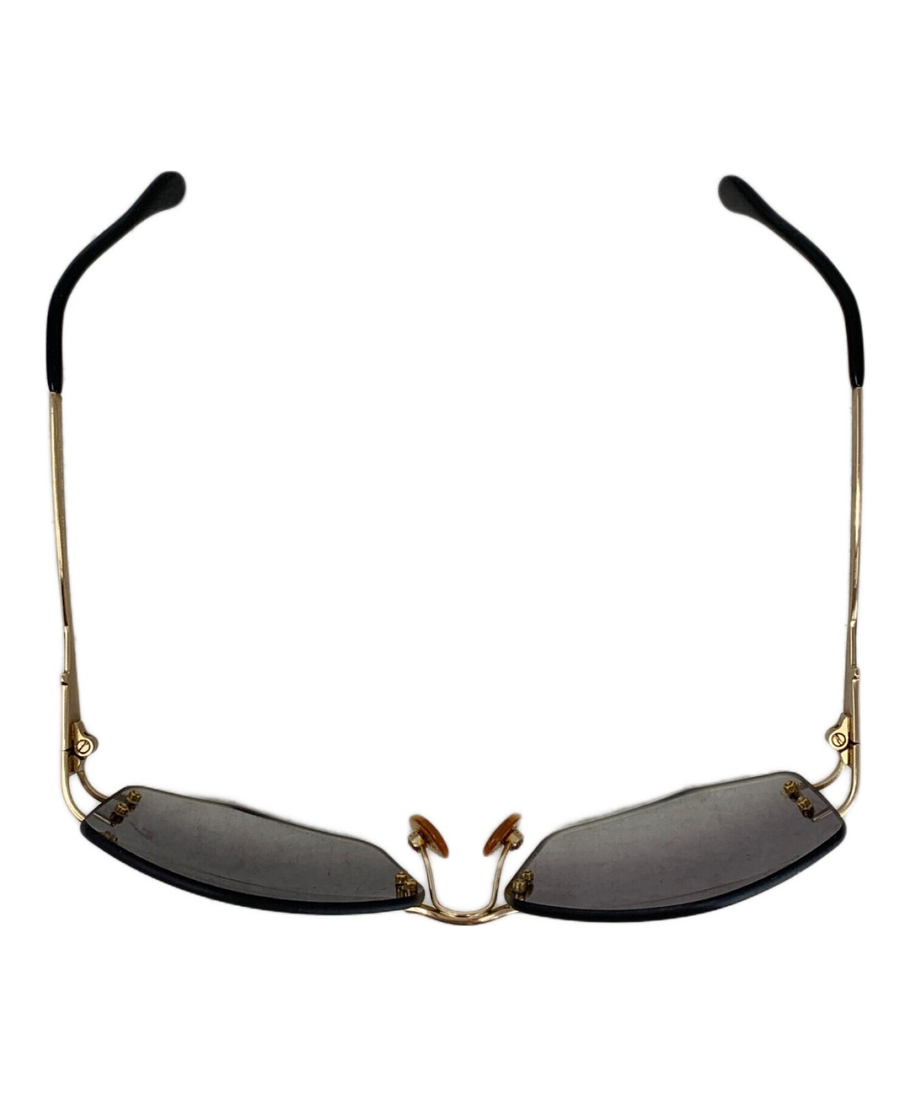 CAZAL 933 Women's Sunglasses Burberry Trench Coat Gold Used - Includes Case thumbnail 7