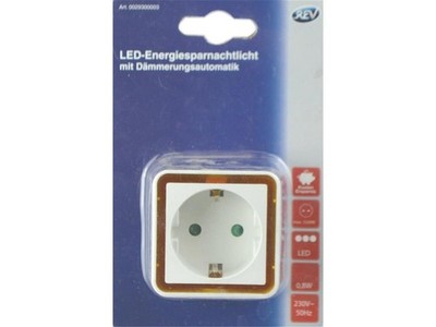 Rev Ritter LED-Energiesparnachtlicht mit Dämmerungsautomatik