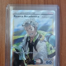 Pokémon GO Ricerca Accademica Professor Willow 078/078 Full Art Foil ITA