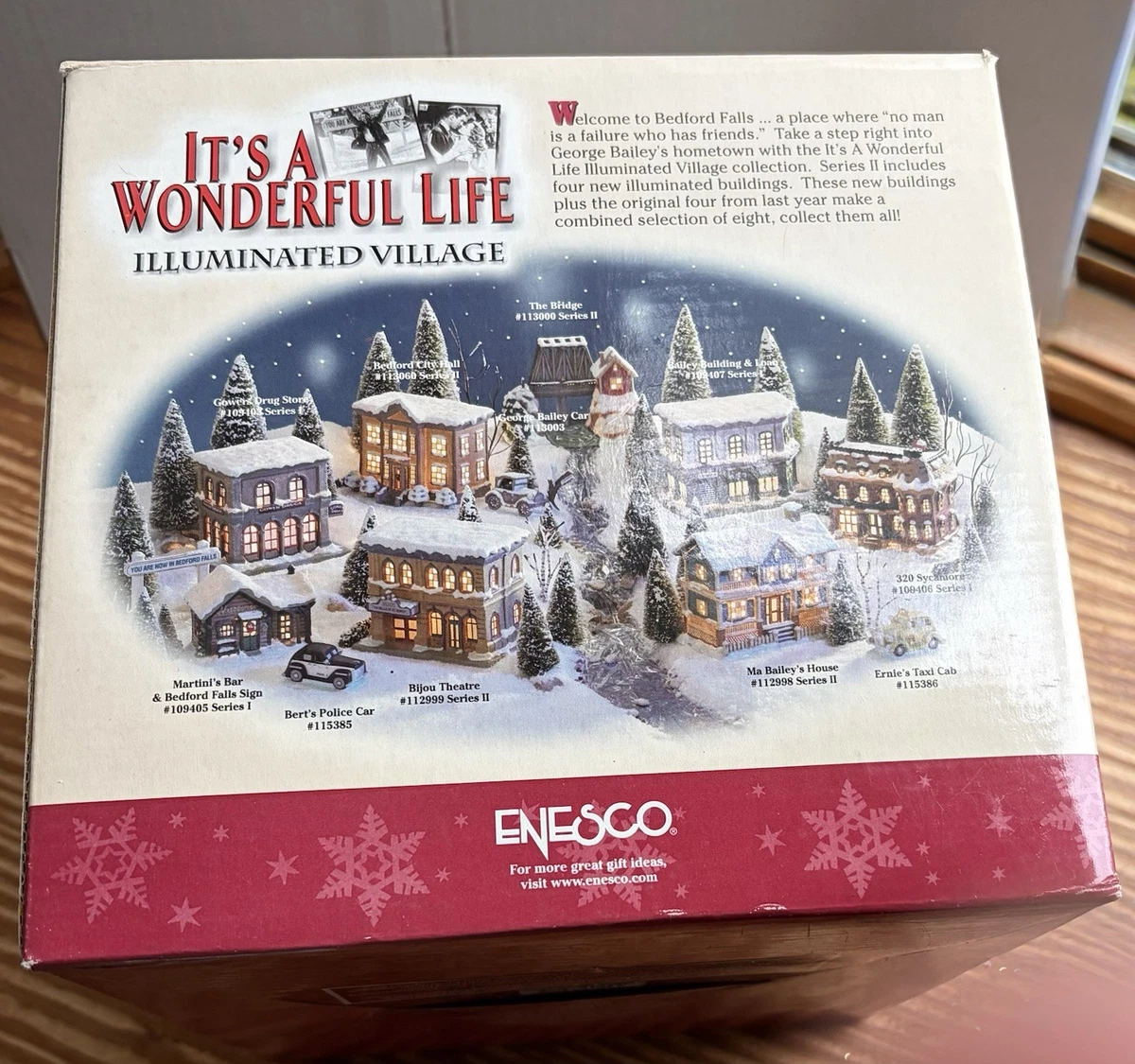 Its A Wonderful Life Village for sale | eBay