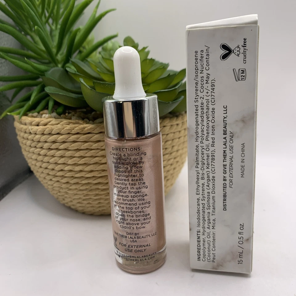 Give Them Lala Beauty - 钻石滴水液高光笔 - 公主切割 - 0.5 盎司 — 第 2/3 张图片