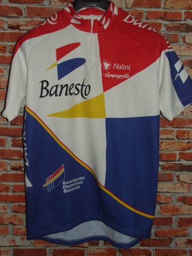 Banesto NALINI Maillot de Vélo Haut Maillot Cyclisme Taille XXL