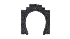 NOCH Tunnel-Portal, 1-gleisig Modellbau Tunnel, 5,5 x 6,5 cm aus Kunststoff, 2