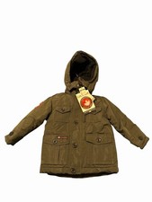 Canada gear deep gray Kids Parka doubled layer with Hood jacket , NWT, SZ 3T