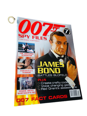 Magazine 007 Spy Files James Bond Mag Issue 7 Vintage ra